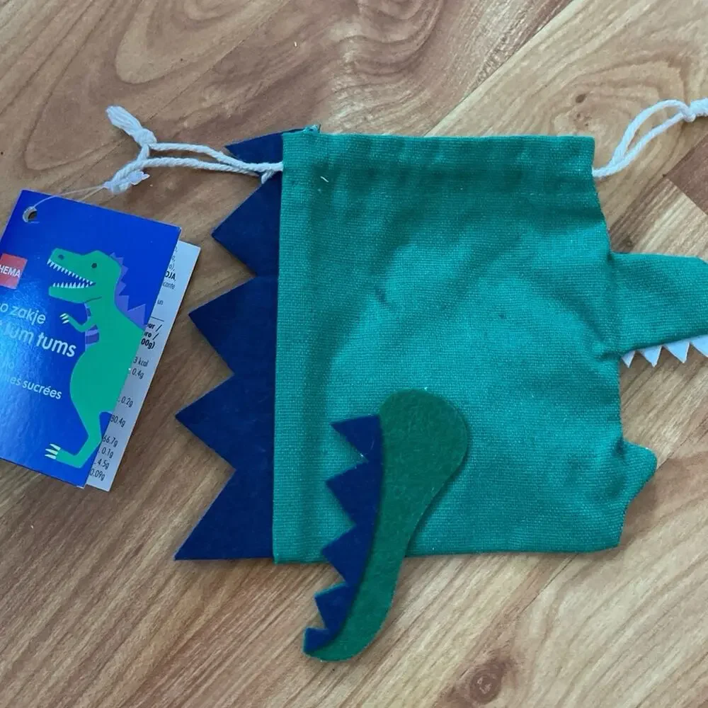 Small Dino‎ Fabric Bag
